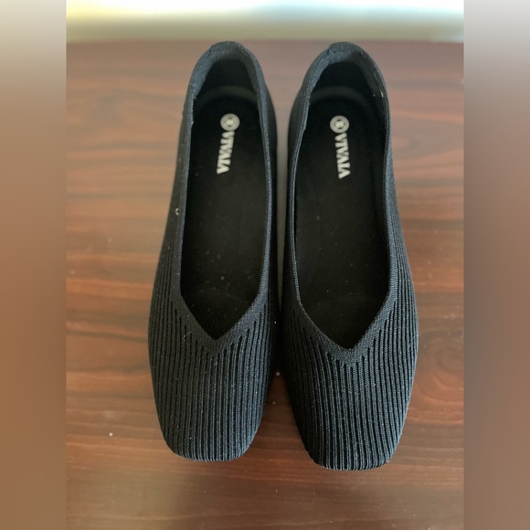 Viviana Shoes - VIVAIO Black Slip-on Flat